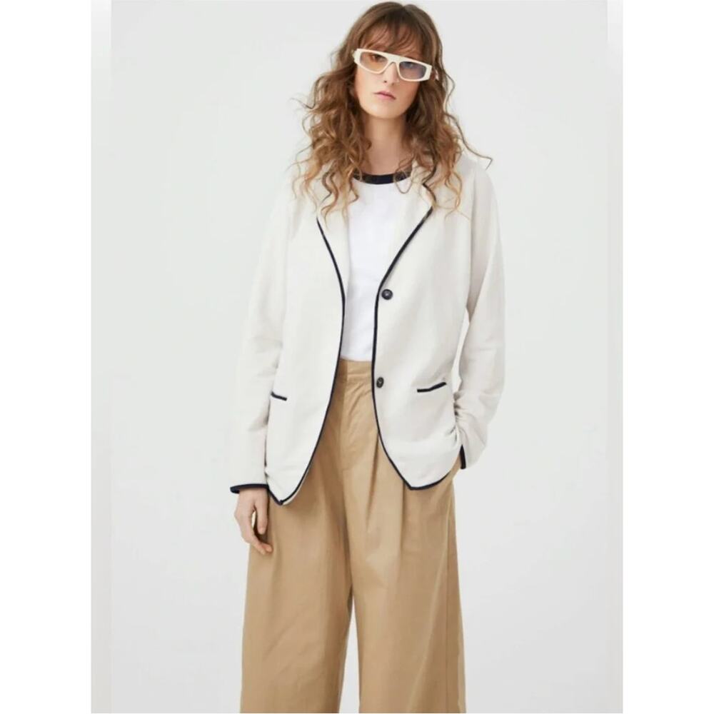 Kule Syd Blazer Cream XL Cotton